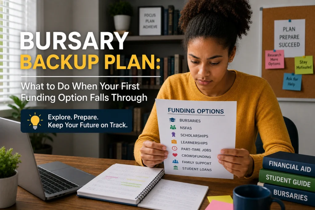 Bursary Backup Plan