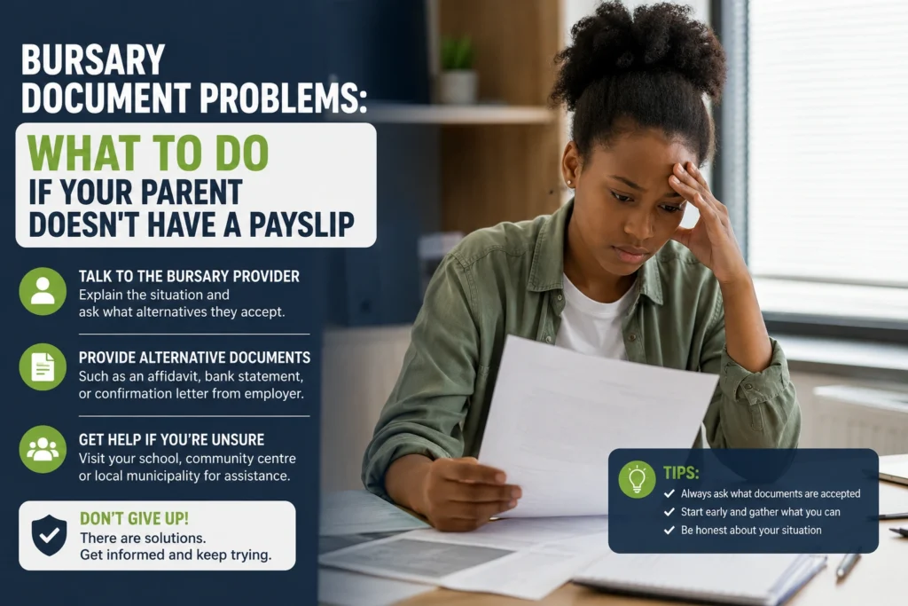 Bursary Document Problems