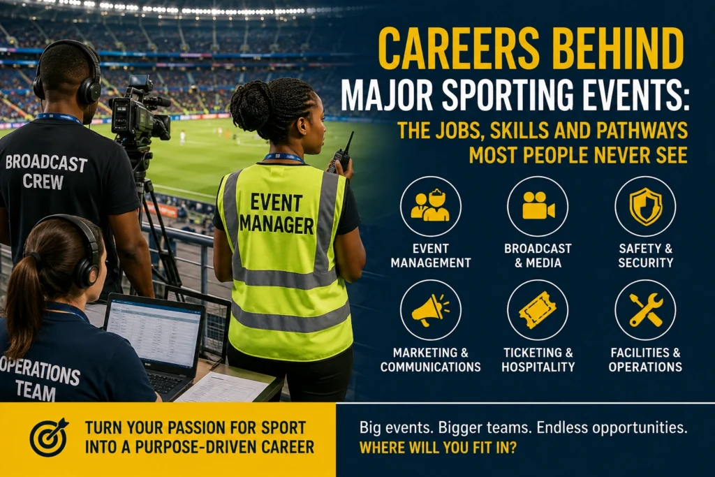 Careers Behind Major Sporting Events