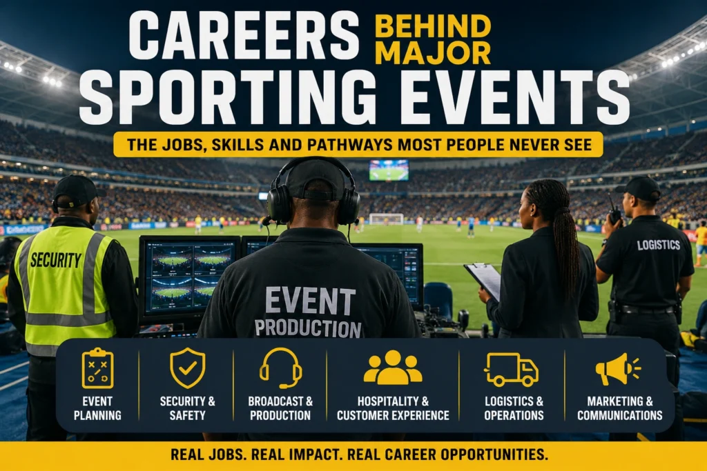 Careers Behind Major Sporting Events