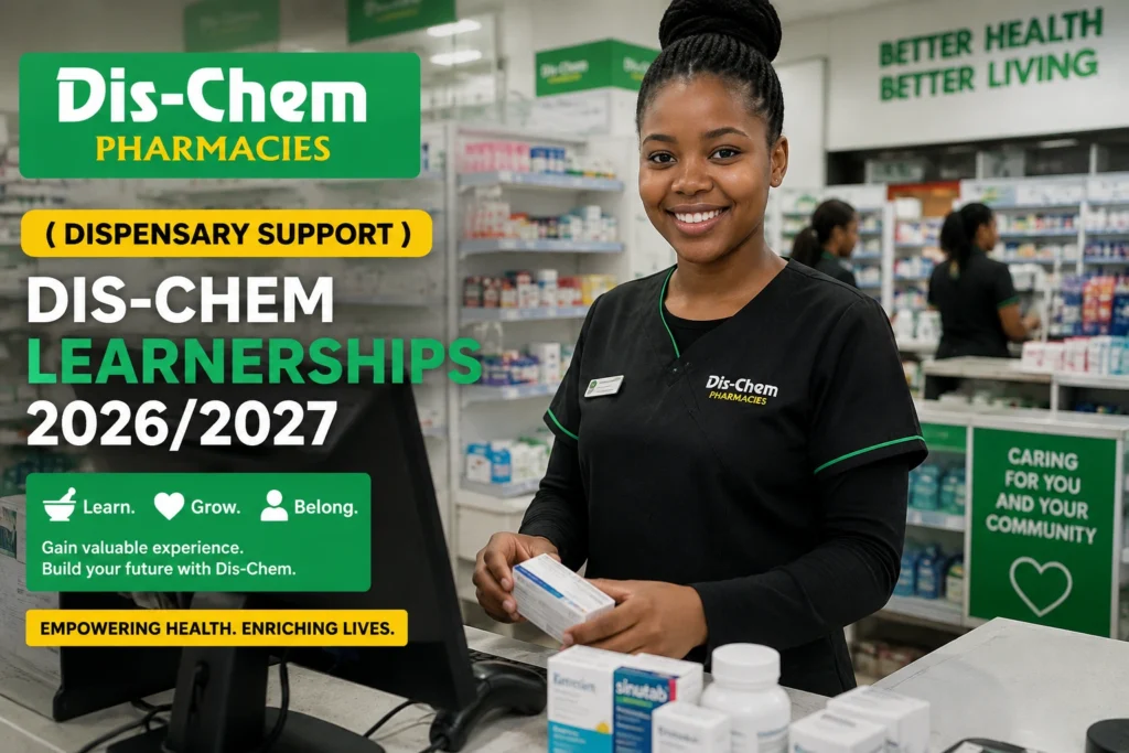 Dis-Chem Learnerships 2026-2027