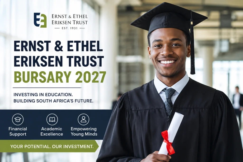Ernst & Ethel Eriksen Trust Bursary 2027
