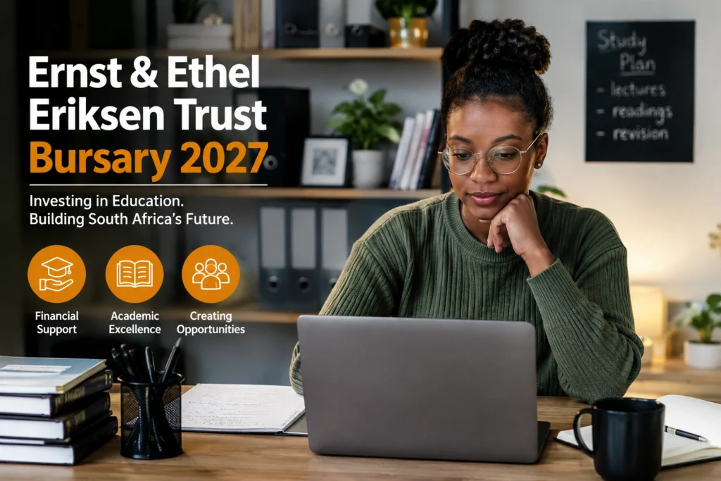 Ernst & Ethel Eriksen Trust Bursary 2027