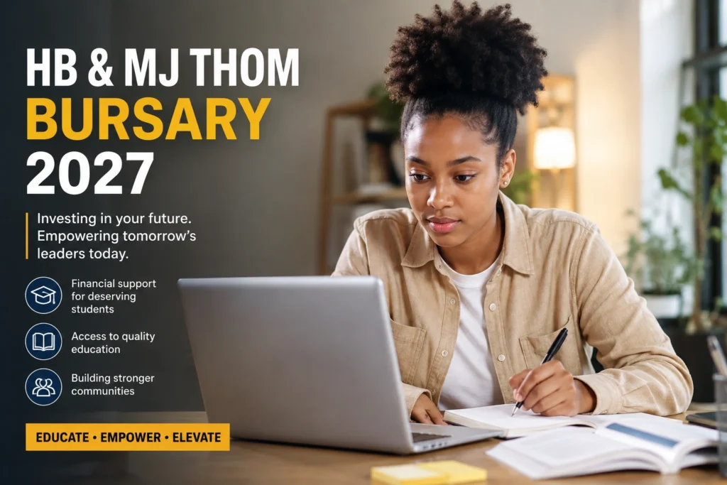 HB & MJ Thom Bursary 2027