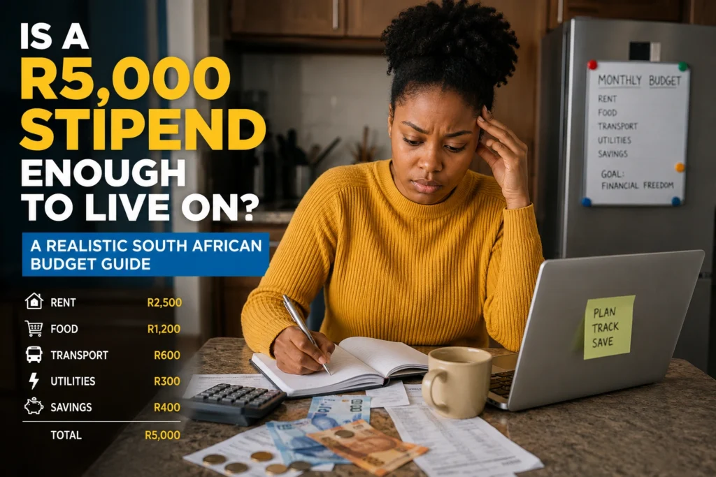 Is a R5,000 Stipend Enough to Live on