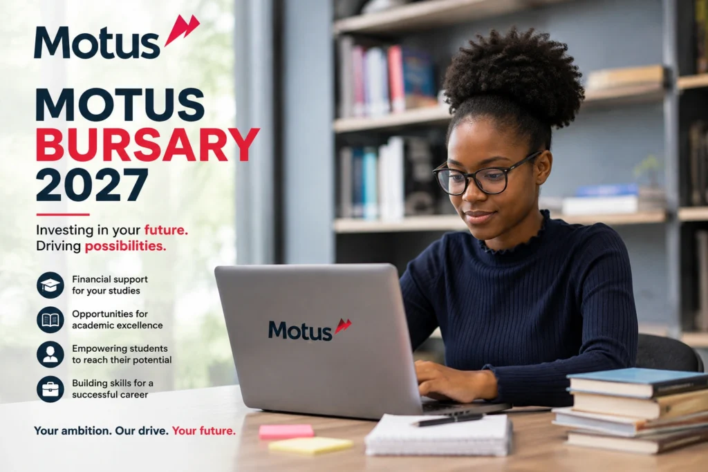 Motus Bursary 2027 Motus Bursary 2027