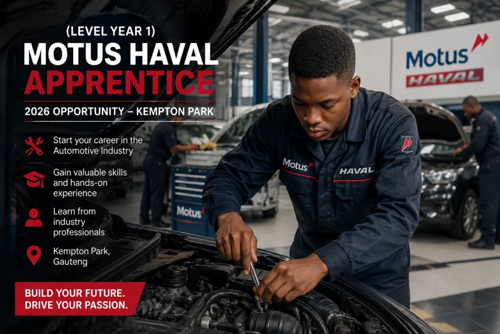 Motus Haval Apprentice 2026