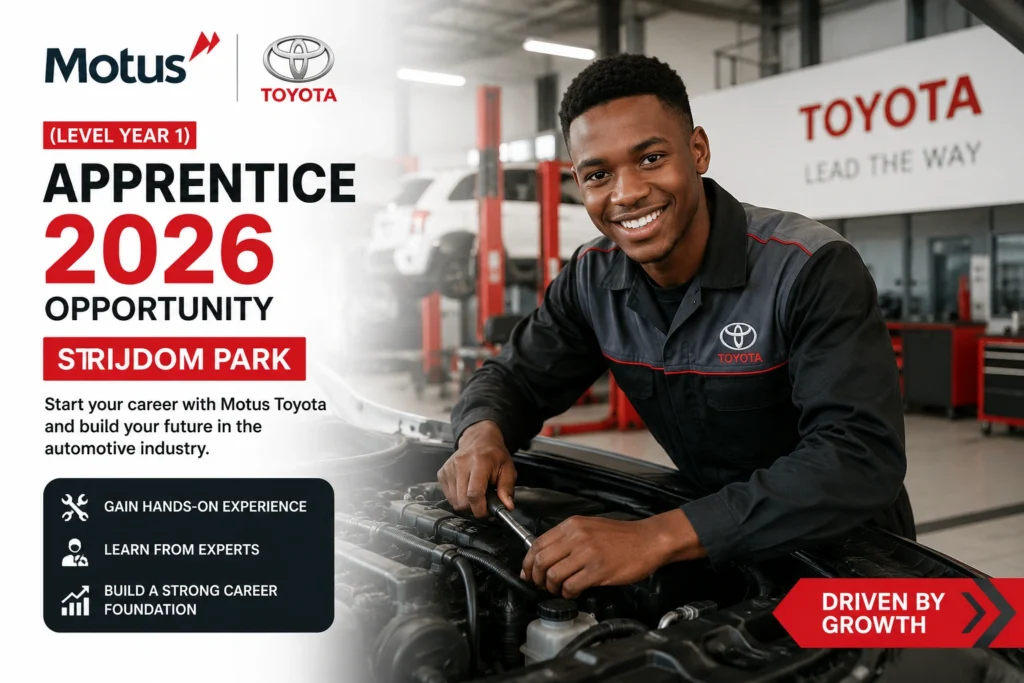 Motus Toyota Apprentice 2026