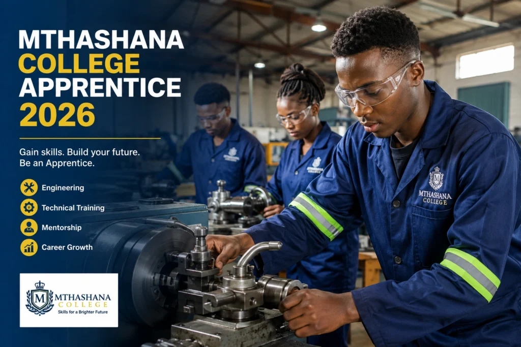Mthashana College Apprentice 2026