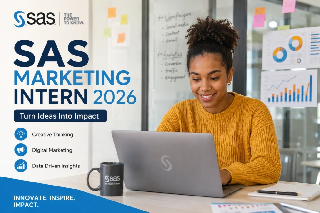 SAS Marketing Intern 2026 SAS Marketing Intern 2026