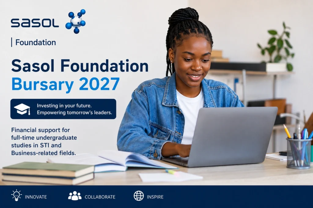 Sasol Foundation Bursary 2027