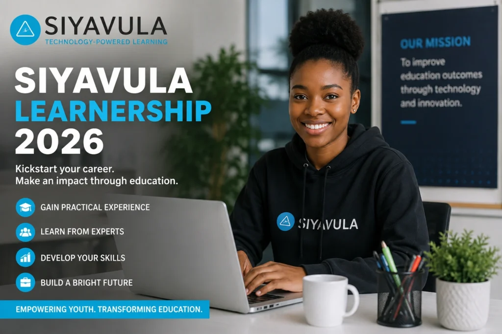 Siyavula Learnership 2026 Siyavula Learnership 2026