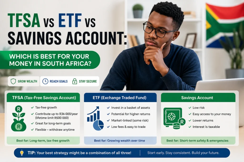 TFSA vs ETF vs Savings Account