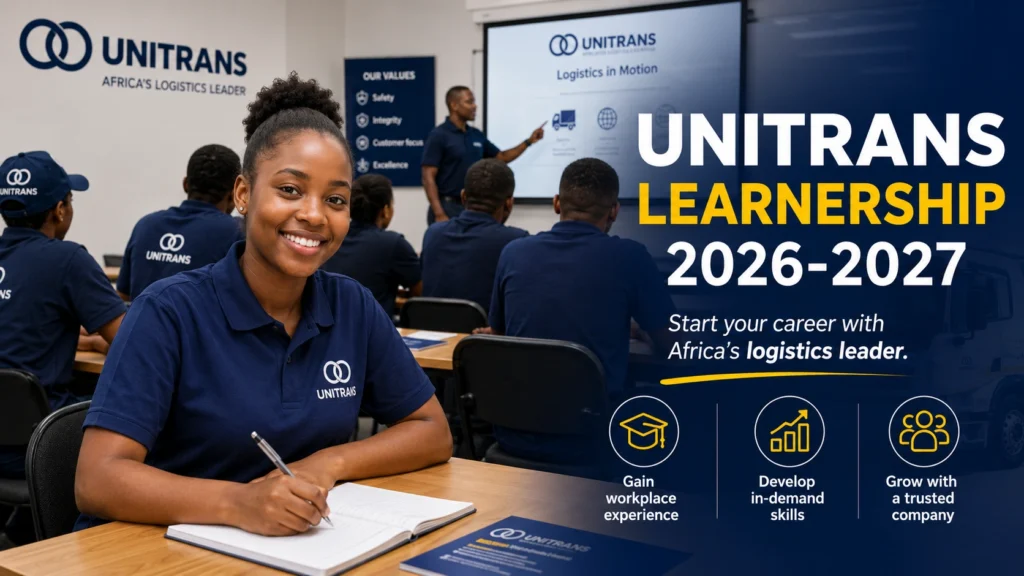 Unitrans Learnership 2026-2027