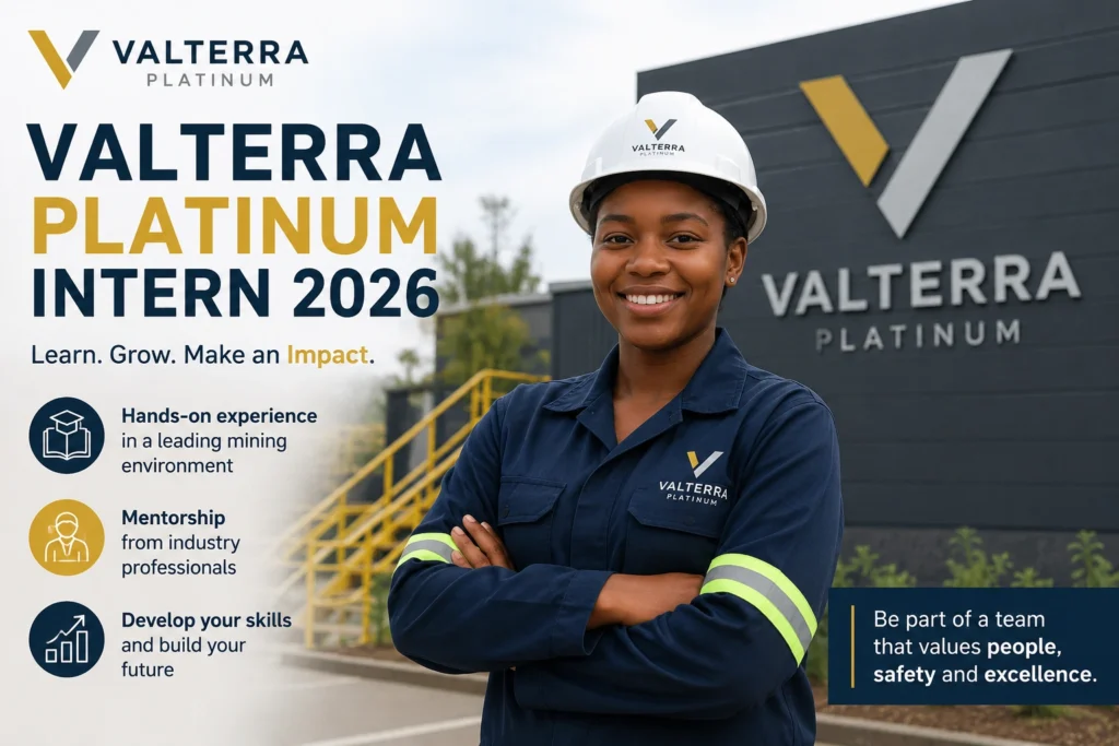 Valterra Platinum Intern 2026