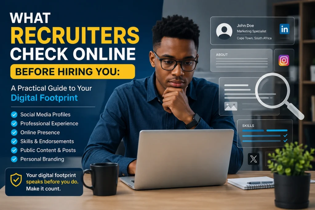 What Recruiters Check Online Before Hiring You