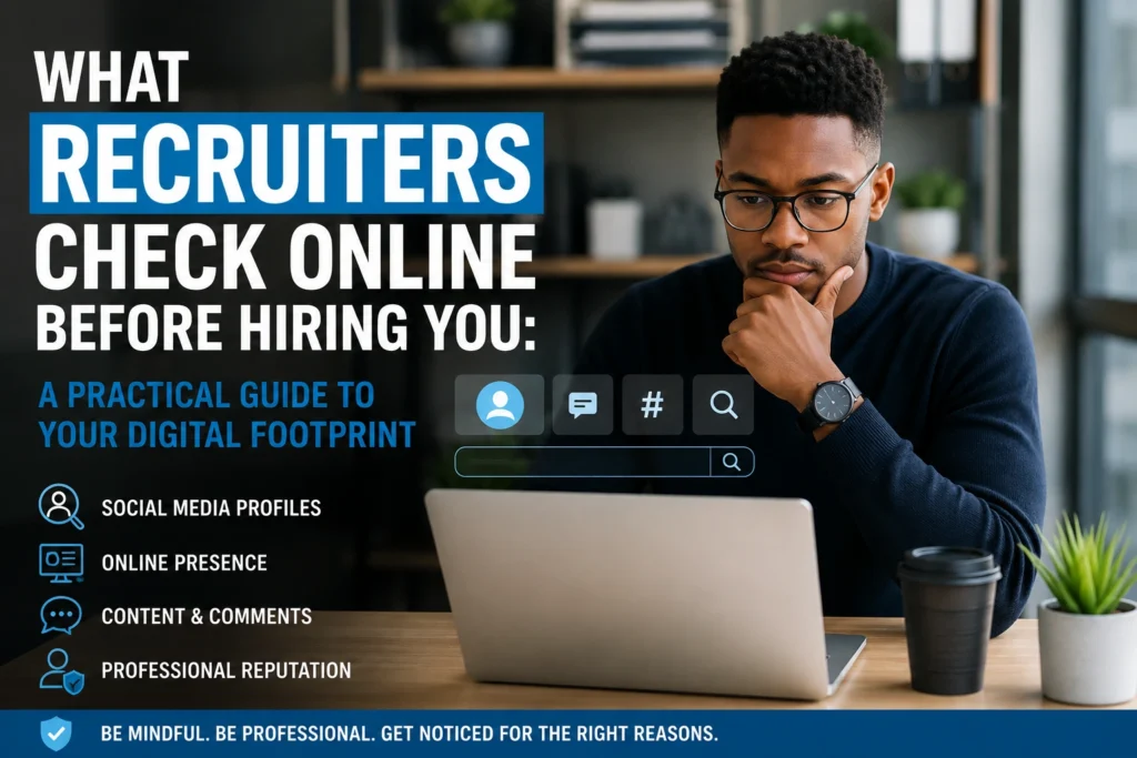 What Recruiters Check Online Before Hiring You