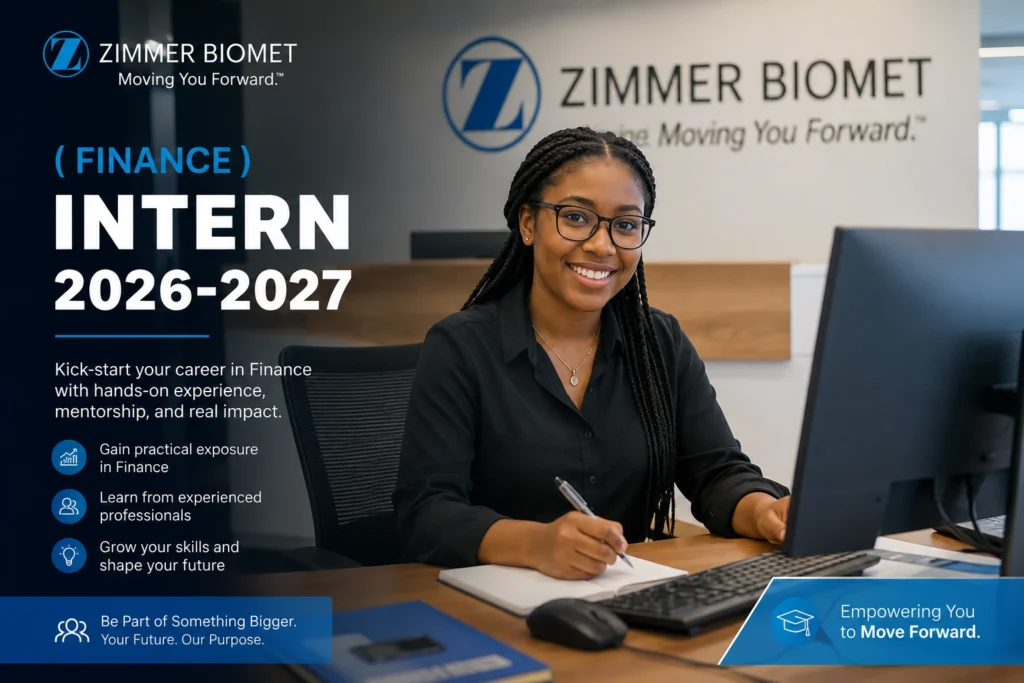 Zimmer Biomet Intern 2026-2027