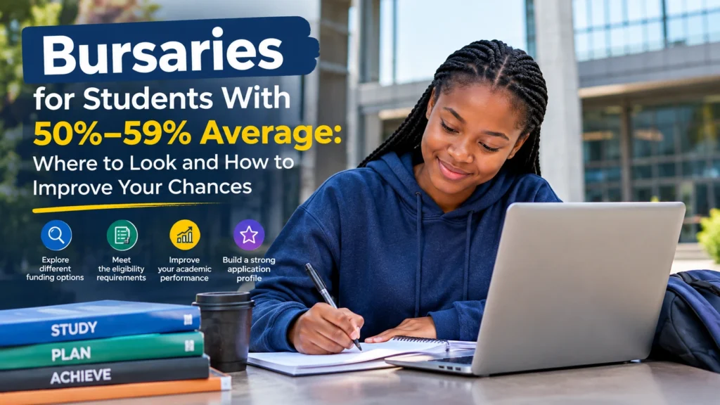 Bursaries for Students With 50%–59% Average