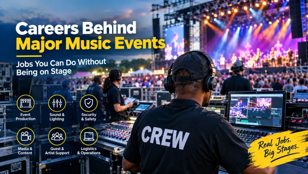 Careers Behind Major Music Events