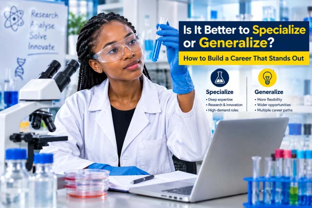 Is It Better to Specialize or Generalize