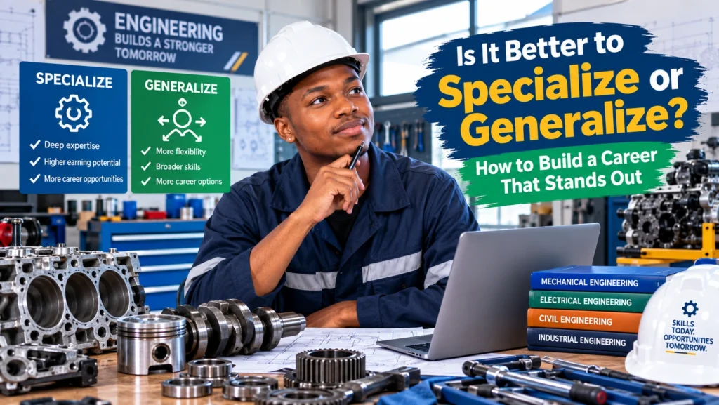 Is It Better to Specialize or Generalize