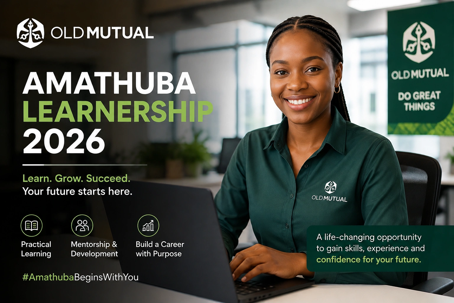 Old Mutual Amathuba Learnership 2026