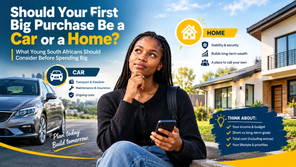 Should Your First Big Purchase Be a Car or a Home