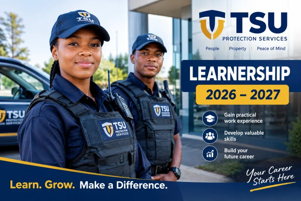 TSU Protection Services Learnership 2026-2027