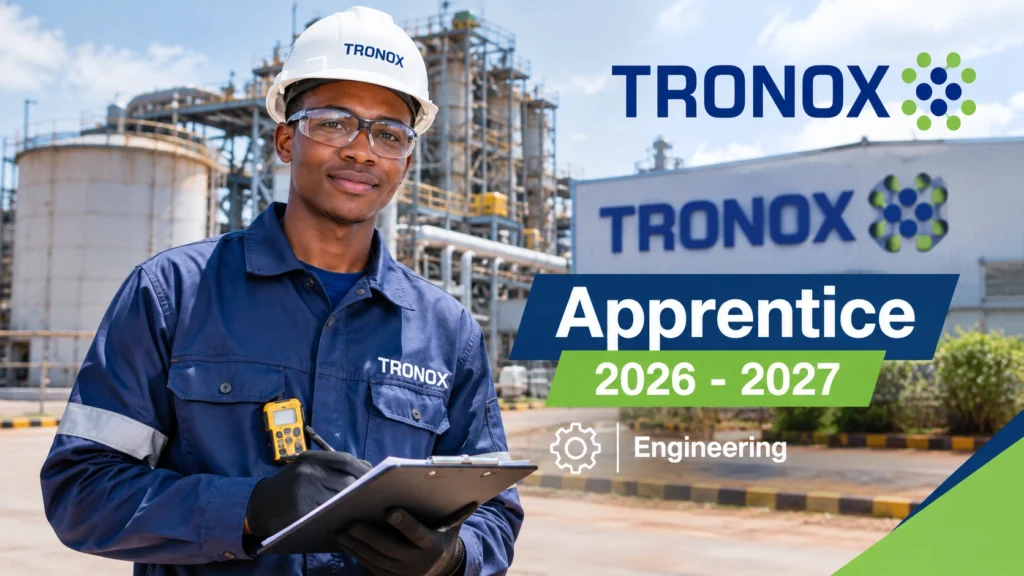 Tronox Apprentice 2026-2027