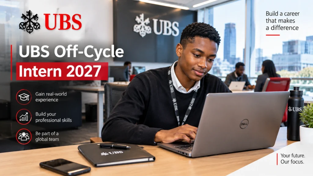UBS Off-Cycle Intern 2027