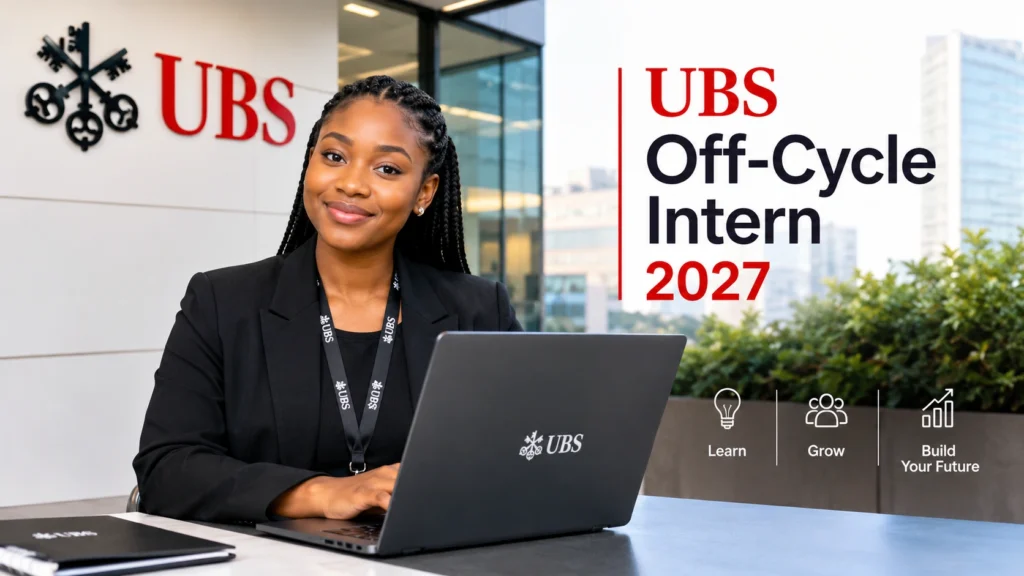 UBS Off-Cycle Intern 2027
