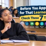 Before You Apply for That Learnership