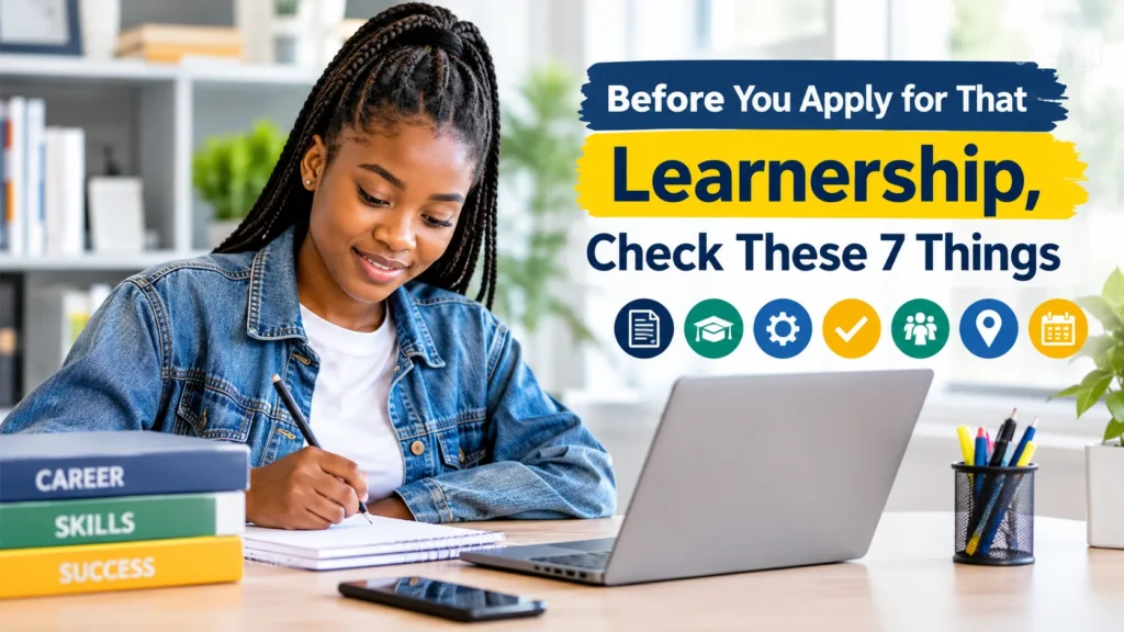  Before You Apply for That Learnership