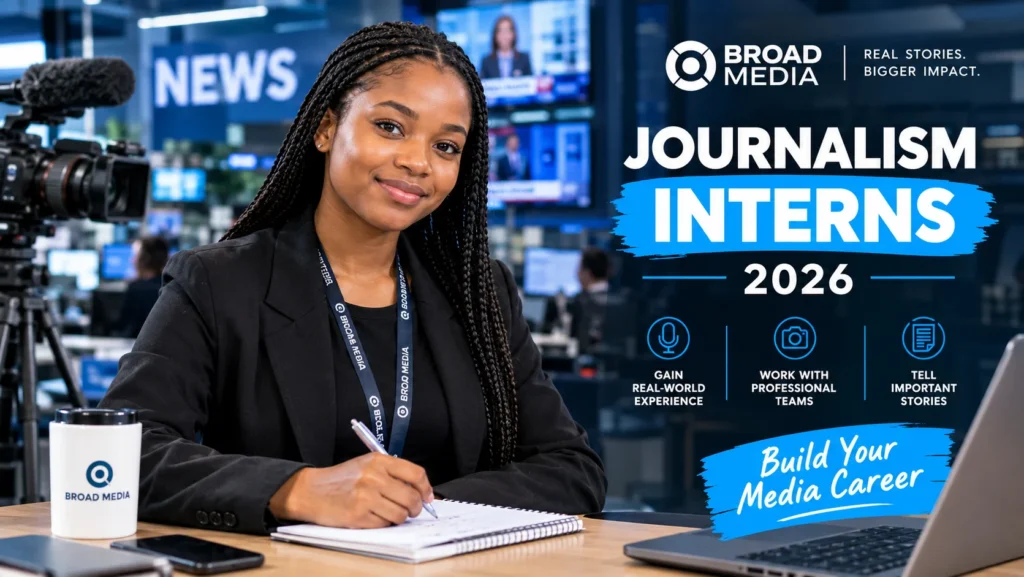 Broad Media Journalism Interns 2026