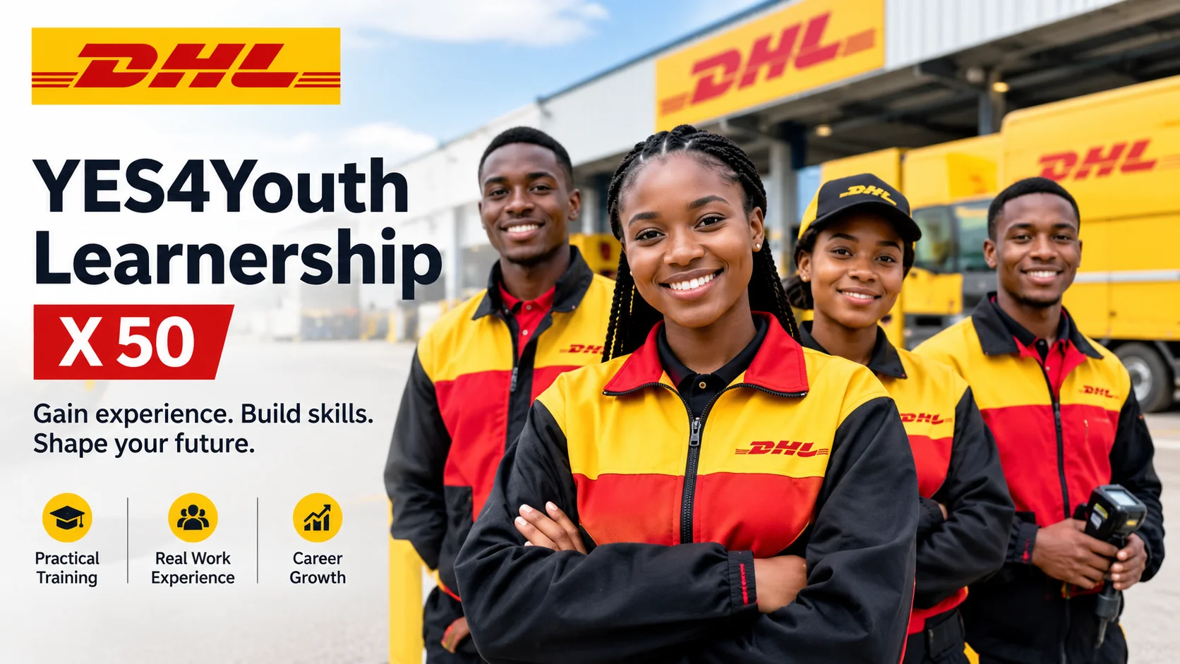 DHL YES4Youth Learnership X 50