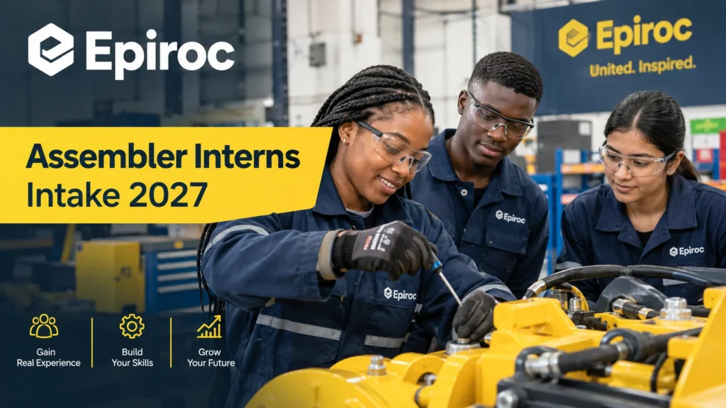 Epiroc Assembler Interns Intake 2027