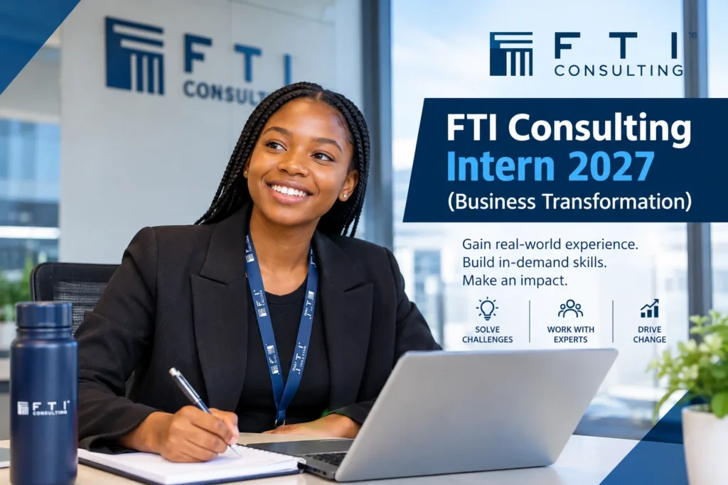 FTI Consulting Intern 2027