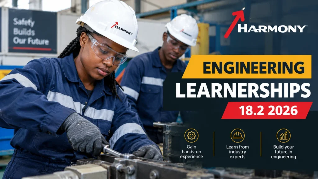 Harmony Gold Engineering Learnerships