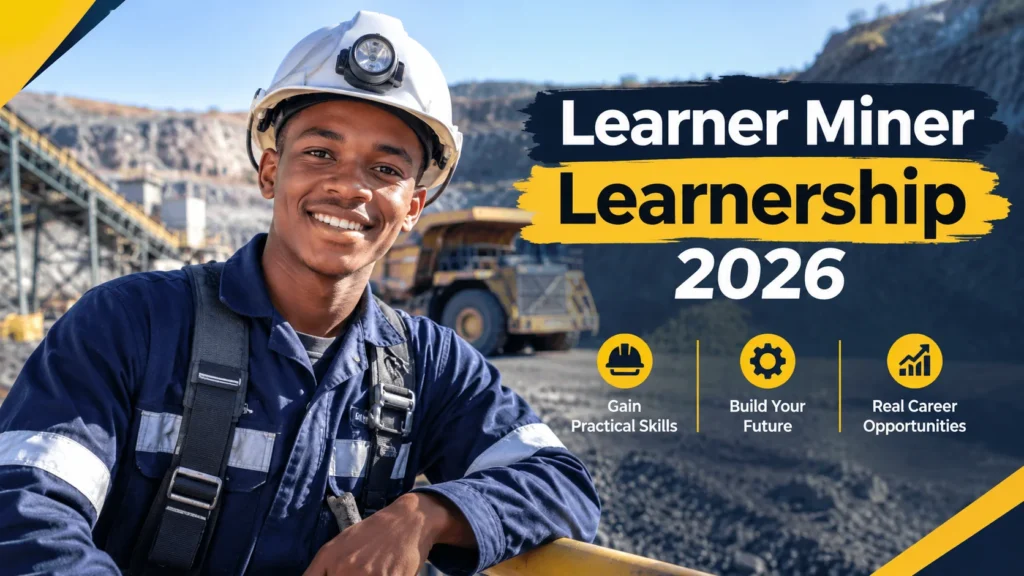 Learner Miner Learnership 2026