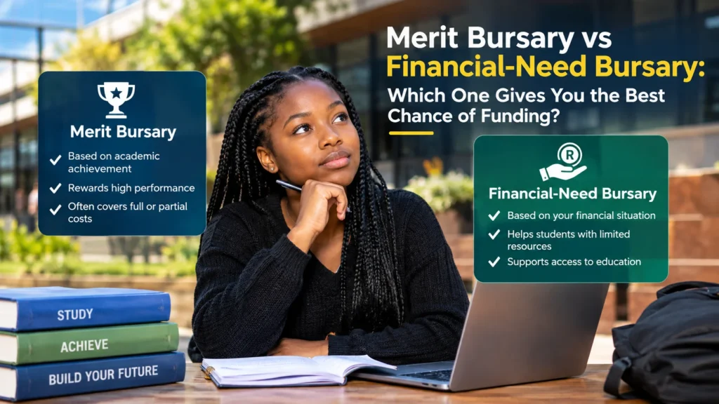 Merit Bursary vs Financial-Need Bursary