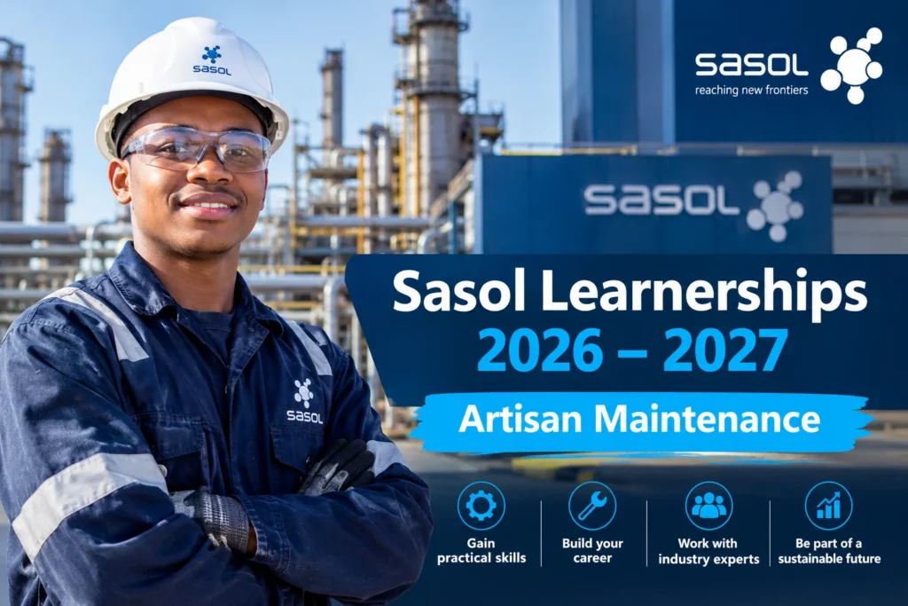 Sasol Learnerships 2026–2027