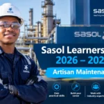 Sasol Learnerships 2026–2027