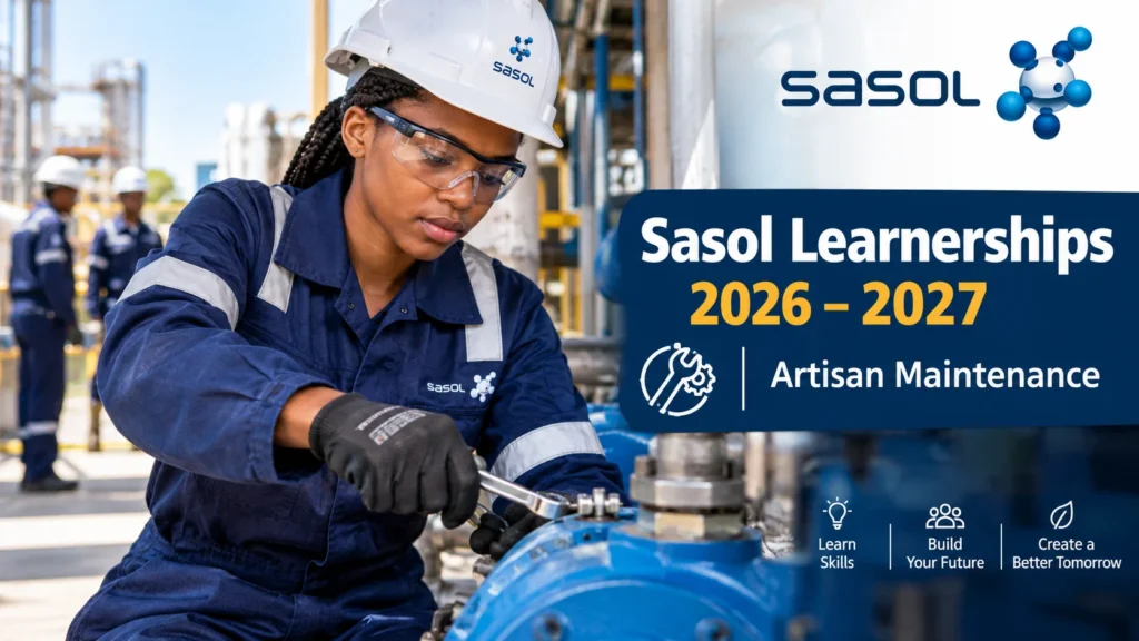 Sasol Learnerships 2026–2027