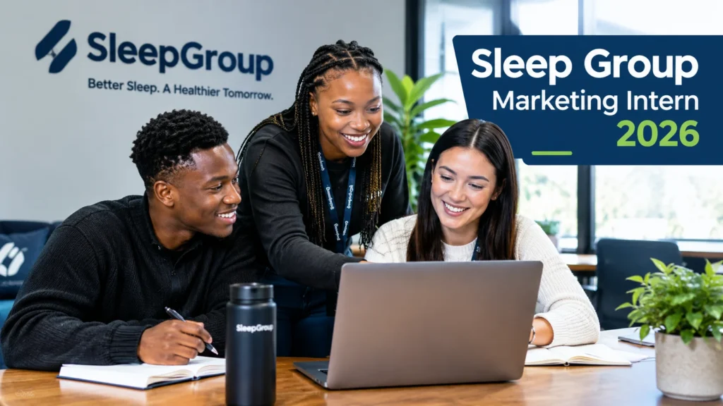 Sleep Group Marketing Intern 2026