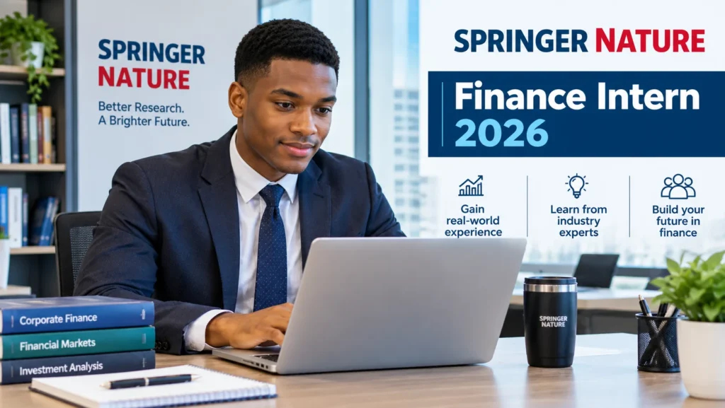 Springer Nature Finance Intern 2026