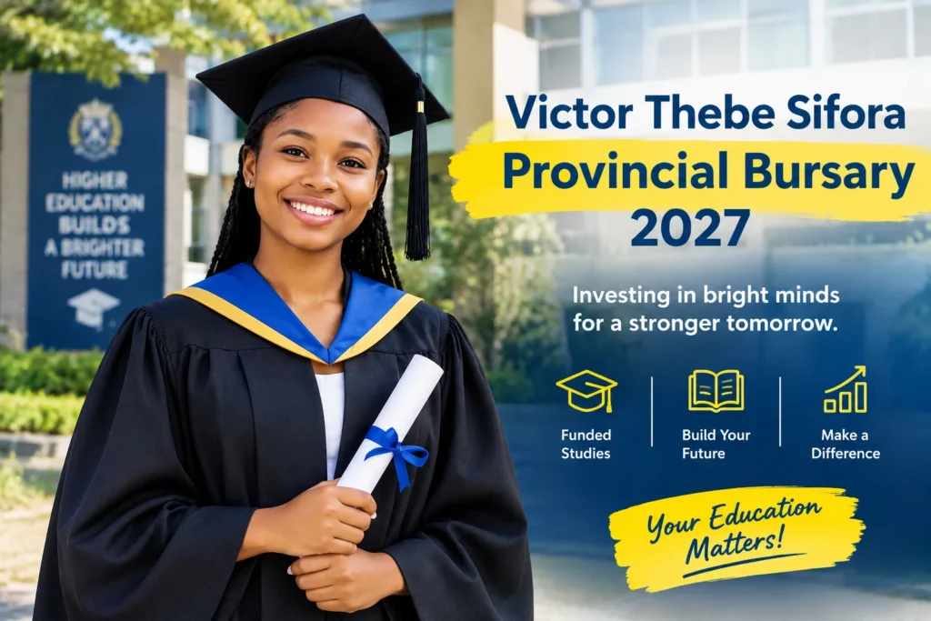 Victor Thebe Sifora Provincial Bursary 2027