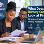 What Does a Bursary Committee Look at First